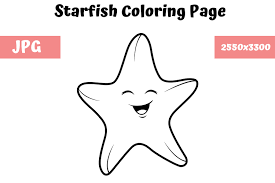 Enter now and choose from the following categories Coloring Book Page For Kids Starfish Graphic By Mybeautifulfiles Creative Fabrica