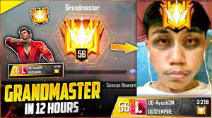 Top 1 Grandmaster In 15 Hours Full Highlights Season 18 First Youtube Video Ideas Transformers Funny Hack Free Money