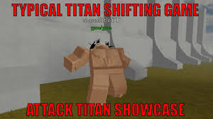 All of these codes have been tested on if you want to enter codes into anime fighting. Attack On Titan Shifting Showcase Codes Attack On Titan Shifting Showcase Remake Roblox Looking For The Attack On Titan Caitlinx Brazen