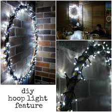 It will add a wonderful ambience to your home or garden and it's just so easy to make. Diy Tuesday Hoop Light Tasha Chawner