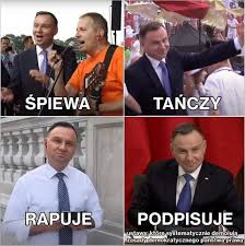 Ze smutkiem przyjęliśmy z agatą wiadomość o odejściu pana prof. Prezydent Andrzej Duda Zarapowal W Hot16challenge2 Internauci Tworza Memy Ktore Przejda Do Historii