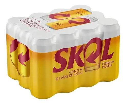 Cerveza Skol x 12 unidades
