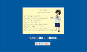Puisi cita citaku ingin menjadi dokter. Jawaban Puisi Cita Citaku Waca Berita
