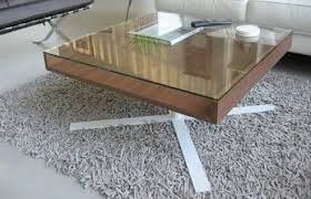 A glass coffee table makes for an elegant subtle addition to the room while a coffee table with storage is perfect for creating space for a striking centrepiece. 7 Glass Top Coffee Tables