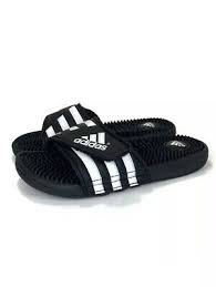 Adidas Adissage Black Slides Shower Sandals Athletic Sport 078260 Mens Size 9 689744415228 Ebay Shower Sandals Sneakers Men Fashion Adidas Men