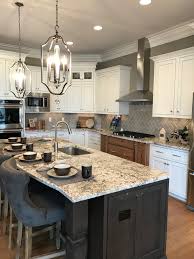 Mixed Cabinet Colors Probably Prefer 2 Rather Than 3 Modern Kitchen Design Kitchen Design Modern Kitchen