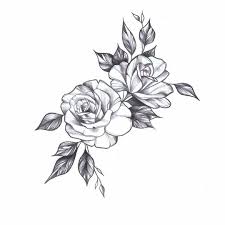 Gardenia Purity And Sweetness Rose Drawing Tattoo Tattoos Roses Drawing