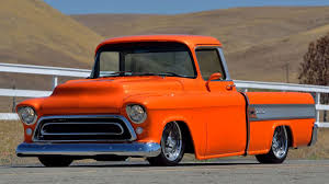 Image result for Orange 1957 Truck