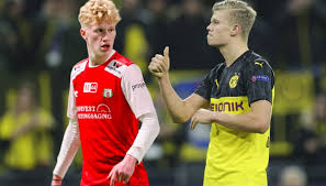 Albert braut tjåland is a norwegian youth football player who plays for molde fk. Erling Braut Haaland Hat Treffsicheren Cousin Albert Braut Tjaaland 16 Watson