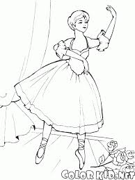 Disegni di barbie da colorare. Disegni Da Colorare Barbie Ballerina