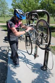 Fix-It Bike Repair, Air Pump Station Ready at Gallery Park