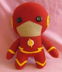 Flash Dc Fleece Plush Doll Etsy Plush Dolls Dolls Plush