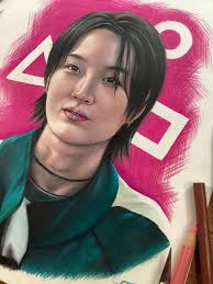 Player 380 Won Ji-an as “Se-Mi” in Squid Game S2🔴🔺🟥 Prismacolors