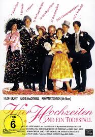 Start studying englisch lutz 2018. Vier Hochzeiten Und Ein Todesfall Amazon De Hugh Grant Andie Macdowell Kristin Scott Thomas Sir Simon Callow James Fleet John Hannah Charlotte Coleman David Bower Corin Redgrave Rowan Atkinson Anna Chancellor Mike Newell Hugh