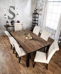 Gracie Oaks Aabia Dining Table In 2021 Latest Dining Table Designs Latest Dining Table Farmhouse Dining Room Table