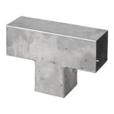 plus danemark pergola cubic t bracket for 7x7 cm post beam