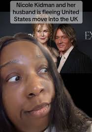 Nicole Kidman fleeing America.. girl why are you running? #nicolekidma...