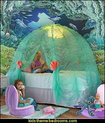We may earn commission on some of the items you choose to buy. Create An Under The Sea Themed Bedroom Filled With Fishies And Mermaids Little Mermaid Mermaid Decor Bedroom Sea Theme Bedrooms Little Mermaid Bedroom