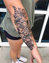 Floral Tattoo Floral Tattoo Forearm Sleeve Ink Forearm Tattoo Women Arm Tattoos For Women Forearm Girl Arm Tattoos