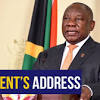 South african president cyril ramaphosa will address the nation at 8 p.m. 1