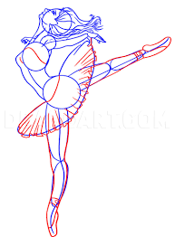 Unlike other dance forms where the steps are performed in the parallel position, ballet technique operates on the principle of turnout, or the outward rotation of the hips. How To Draw A Ballerina Step By Step Drawing Guide By Dawn Dragoart Com