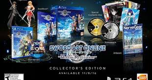 Watch Dogs 2 The Return Of Dedsec Collector S Case Sword Art Online Hollow Realization Collectors Edition Bandai Ps4 Preorder Sword Art Online Hollow Online Art Sword Art Online