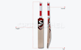 Sg Cricket Bat Size Chart