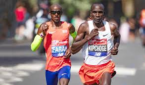 Kipchoge was also provided with a set of personalized running shoes by nike featuring a custom design based on the shoes worn by the athletes who have run the five fastest marathons in history. Why Mo Farah Can Beat Eliud Kipchoge Aw