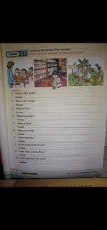 Berilah tanda silang (x) didepan huruf a,b, c atau d didepan. Jawaban Bahasa Inggris Kelas 6 Halaman 15 Lesson 11 Brainly Co Id