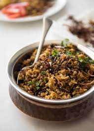 Middle eastern chicken and rice recipe. Middle Eastern Spiced Lentil And Rice Mejadra Recipetin Eats