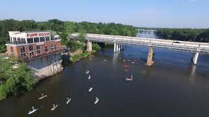 The food was amazing and pictured below. Pump House River Run Pump House Catawba River River