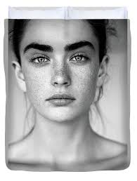 Outdoor Shot Of Young Beautiful Woman Wood Print by Coffeeandmilk