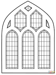 Stained Glass Window Gratis Kleurplaten Kleurplaten Mandala Kleurplaten