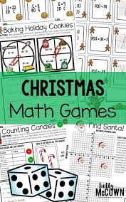 Christmas Math Games For Middle School Math Grade 6 7 8 Holiday Math Activities Maths Activities Middle School Holiday Math Holiday Math Activities