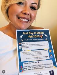 practicewhatyoupreach #doctorainprogress #humblelearning #growthseason  #firstdayofschool #prayforme