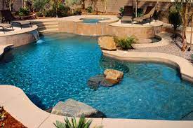 Solar heater location of pool: 360 Exteriors Pools Spas Designers Builders Las Vegas Nevada