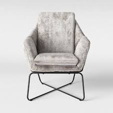 Living Room Chairs Target Inspirational Massey Faux Fur Metal Base Accent Chair Light Gray Project 62 Di 2020