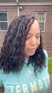 mermaid knotless Bob #braidseason #itsahairthang865 #knoxvillebraider  #tennesseebraider