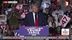 LIVE: Donald Trump Holds Rally in Atlanta, GA...