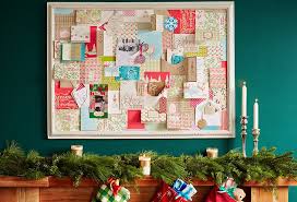 Diy christmas card holder and display ideas. New Twists On The Holiday Card Display