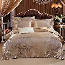 Baxters is the best place when you want about photos to imagine you, choose one or more of these brilliant galleries. Imperial Family Style Luxurious 4 Piece Silk Bedding Sets Bohemian Exotic Style Floral Duvet Cover Sets Duvet Cover Flat Sheet Pillow Covers King 220x240cm Gray Gold Buy Online In Guernsey At Desertcart 48260983