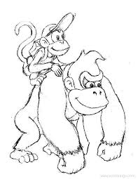 Printable drawings and coloring pages. Free Coloring Pages Donkey Kong Coloring Pages Blog Texture
