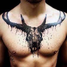 Depict them with some truly badass themes like flames, a unique take on the grim reaper himself, or. Top 87 Deer Tattoo Ideas 2021 Inspiration Guide Deer Skull Tattoos Antler Tattoos Hunting Tattoos