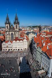 Czy stolica czech to wyłącznie. Panorama Miasto Starowka Praga Stolica Czechy