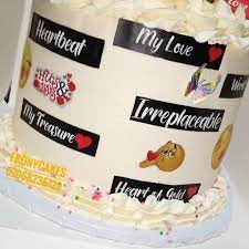 Elegant cake ideas for husband. Birthday Cake For A Lovely Husband Ebony Cakes Pastries Facebook