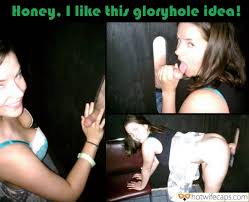 gloryhole captions, memes and dirty quotes on HotwifeCaps