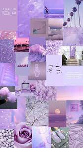 Purple Wallpaper Estetika Ungu Ungu Pastel Ungu