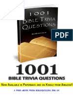 We even had a final jeopardy question & a daily double. 1001 Bible Trivia Questions V1 04 Pdf Jacob David