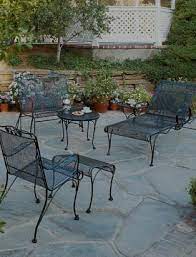 Outdoor rod iron table and chairs. Wrought Iron Furniture Today S Patio