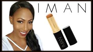 iman cosmetics second to none stick foundation review